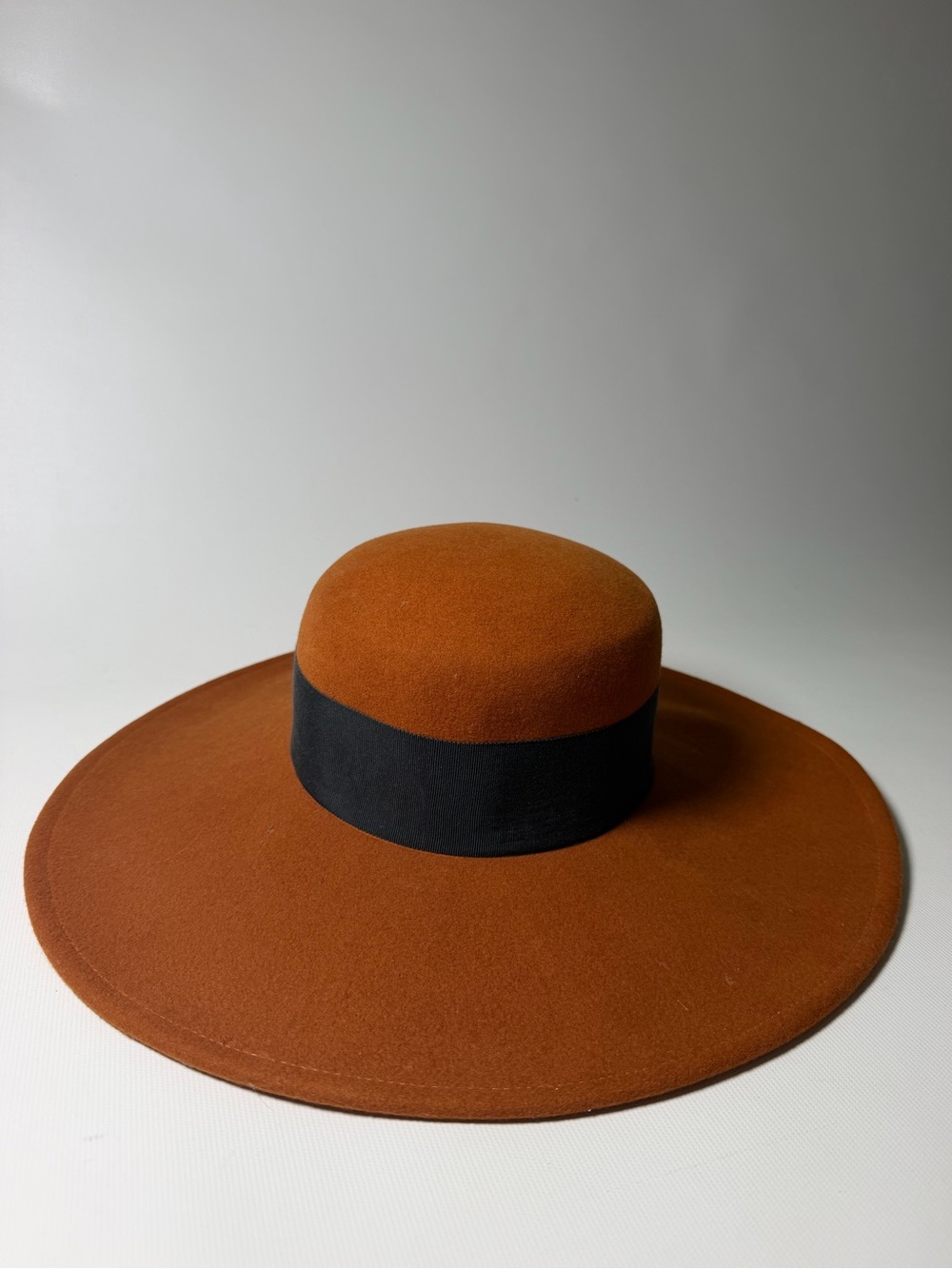 Vintage Adolfo II Wide Brim Wool Hat